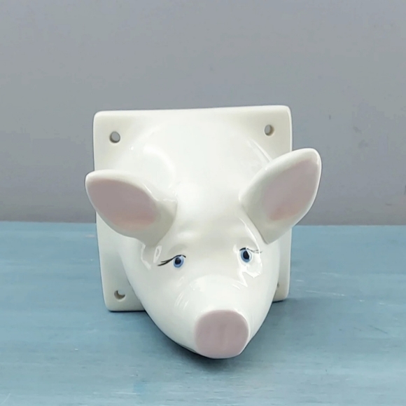 Other - Vintage Ceramic Pig Bust